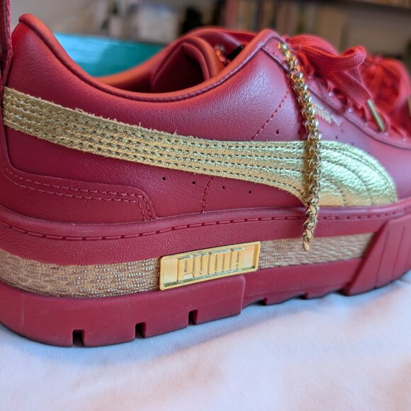 PUMA Mayze I Am Determined American Beauty - Gold Size: 9.5 - Picture 2 of 10